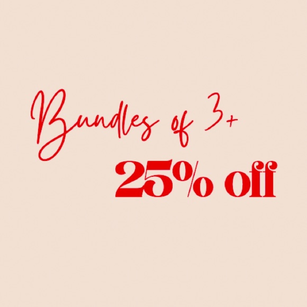 bundle - all items count!